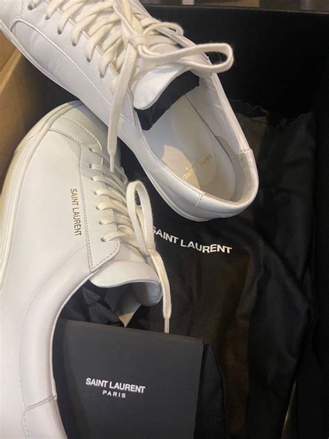 ysl andy|Andy sneakers in leather .